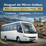 Aluguel de Micro-ônibus para Passeios em Ouro Preto – MG Conforto, Segurança e Experiência Completa - Van BH - RRExpresso