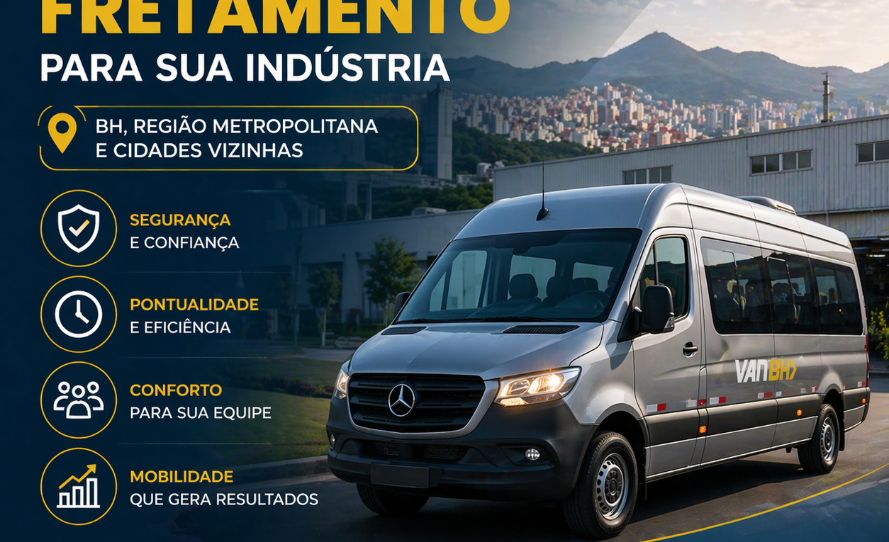 Como escolher empresa de fretamento para sua indústria em BH, região metropolitana e cidades vizinhas