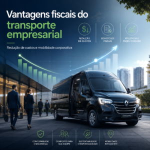 Vantagens fiscais do transporte empresarial como reduzir custos e otimizar a mobilidade corporativa